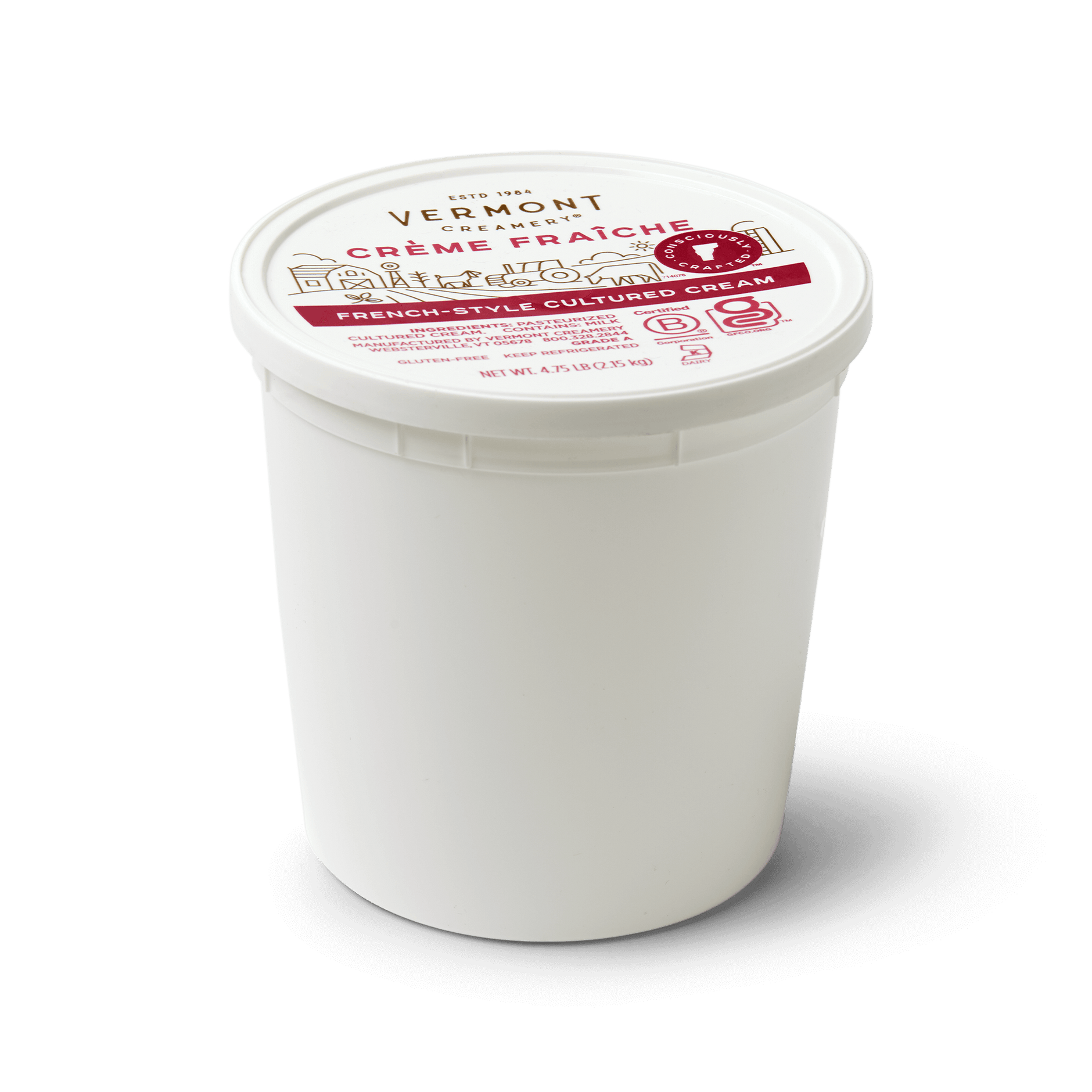 4.75 lb. Crème Fraîche