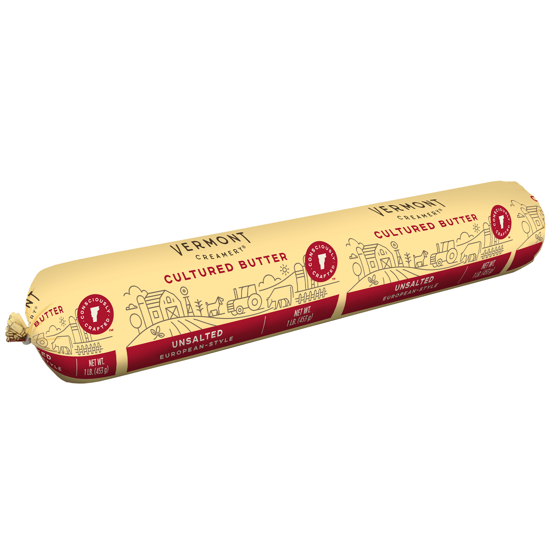 Unsalted 1 lb. Cultured Butter