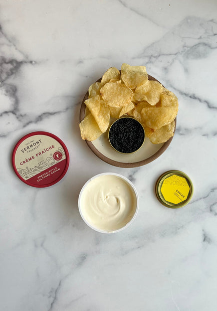Crème Fraîche and Caviar: The Viral Pairing Explained (+ What to Do with the Rest of Your Container)