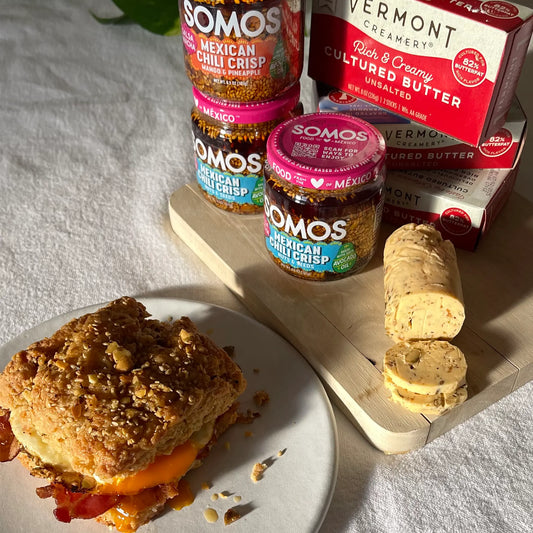 Chili Crisp Biscuits