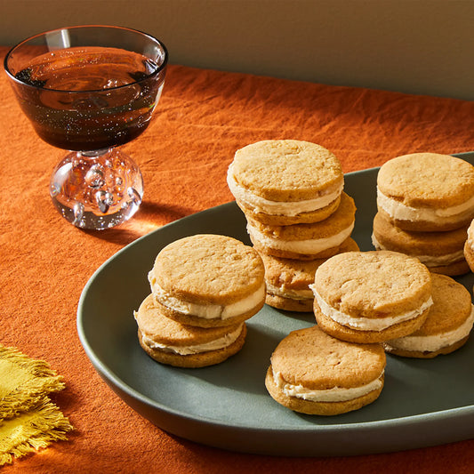 Ginger & Salted Butter Sandwich Cookies