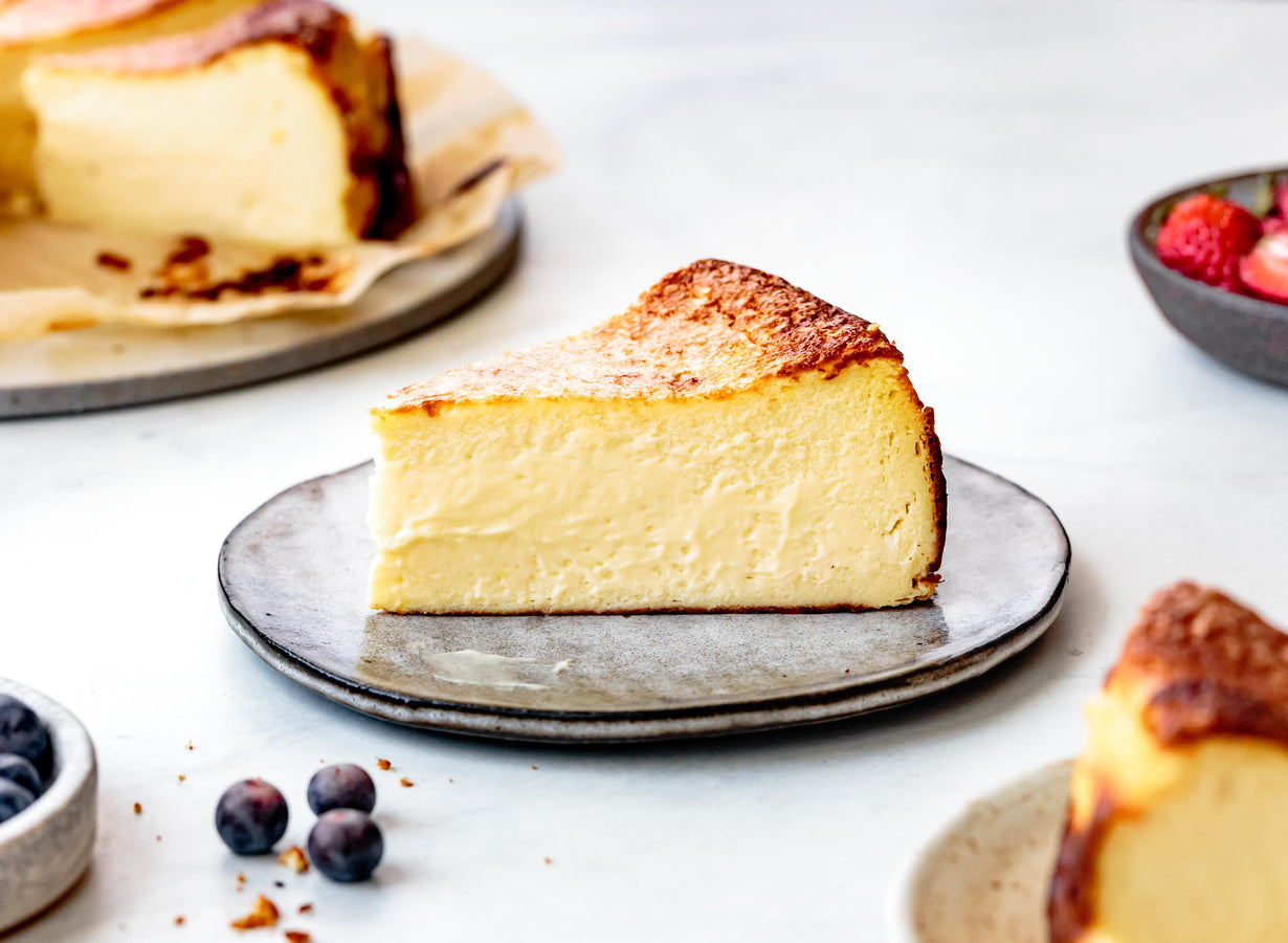 Goat Cheese Basque-Style Burnt Cheesecake | Vermont Creamery