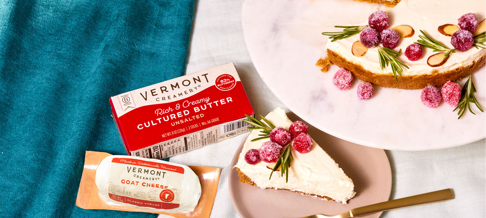 No Bake Chèvre Cheesecake Vermont Creamery