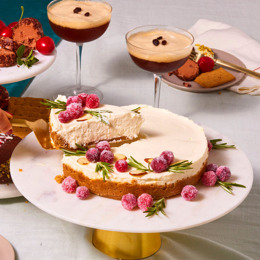 No Bake Chèvre Cheesecake