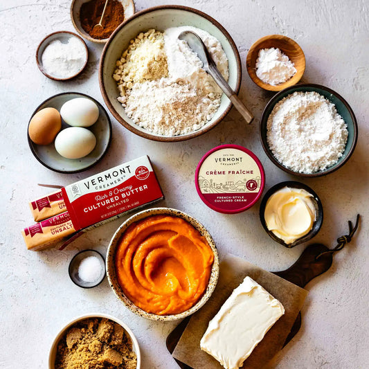 Pumpkin Cake with Brown Butter Cream Cheese Frosting