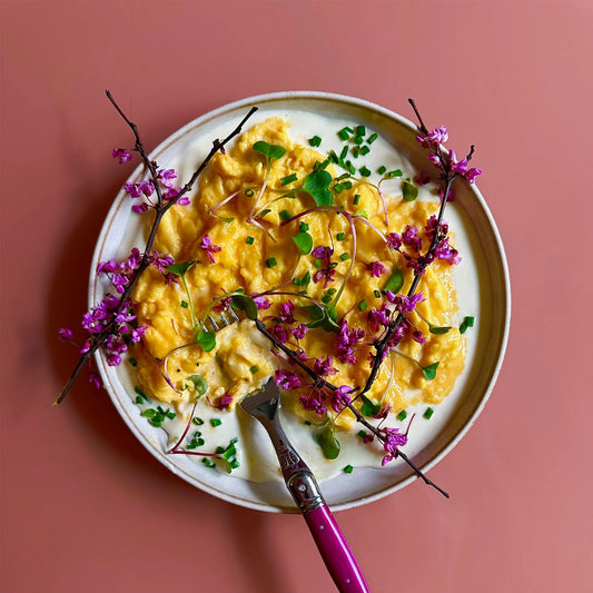 Crème Fraîche Scrambled Eggs