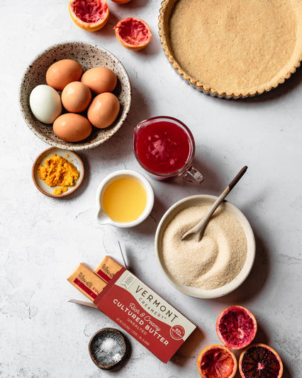 Blood Orange Tart