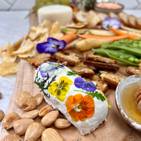 Roll Your Own Easter Goat Cheese