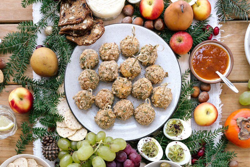 Baked Goat Cheese Balls