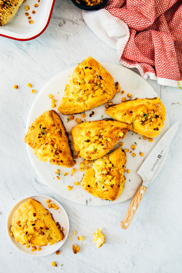 Buttered Corn Scones
