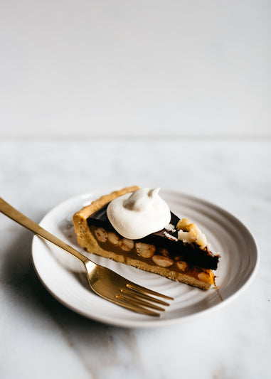 Chocolate Macadamia Nut Tart