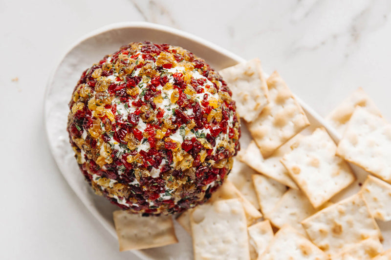 Cranberry & Rosemary Cheese Ball