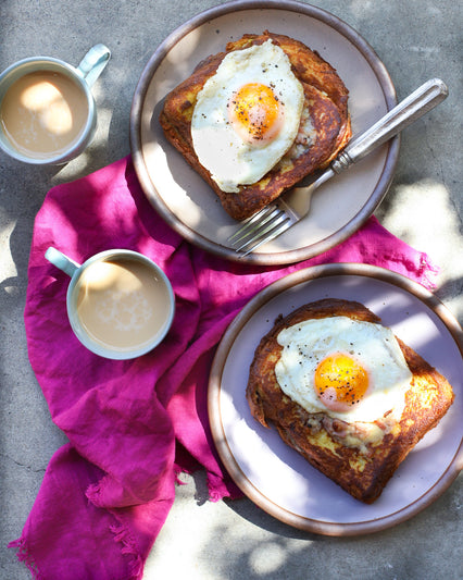 Croque Madame French Toast