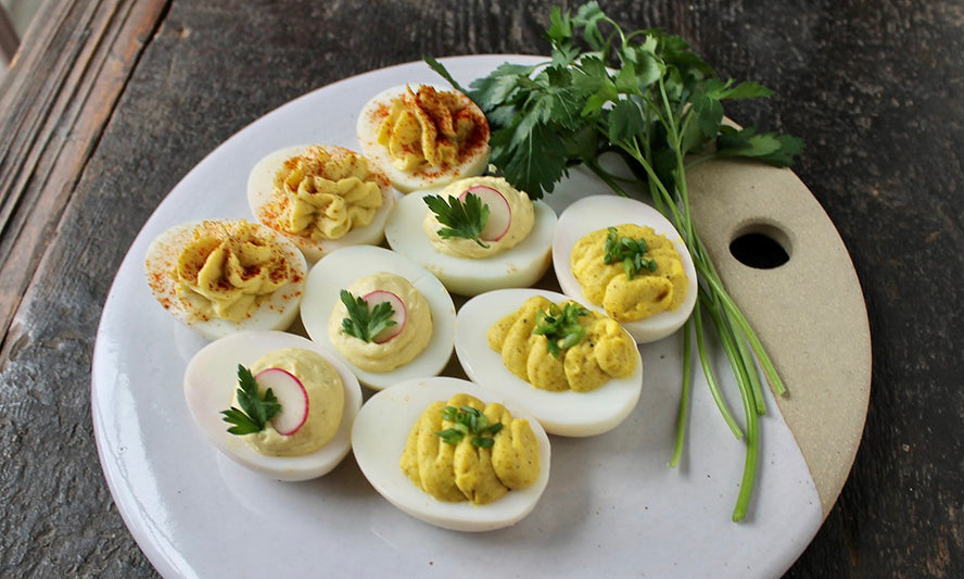 Deviled Eggs Three Ways