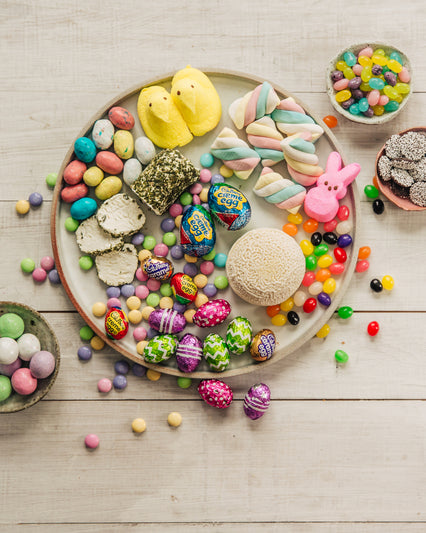 Easter Candy Cheeseboard