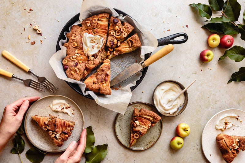 Gluten-Free Apple Skillet Cake