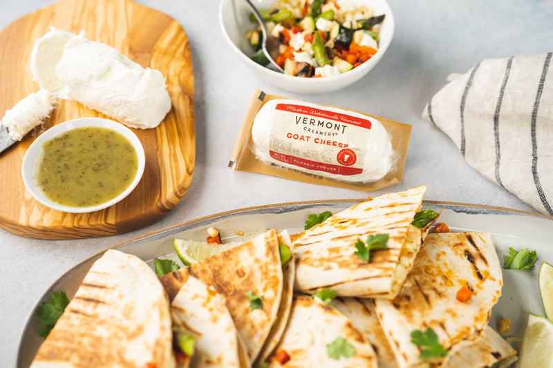 Goat Cheese Quesadillas