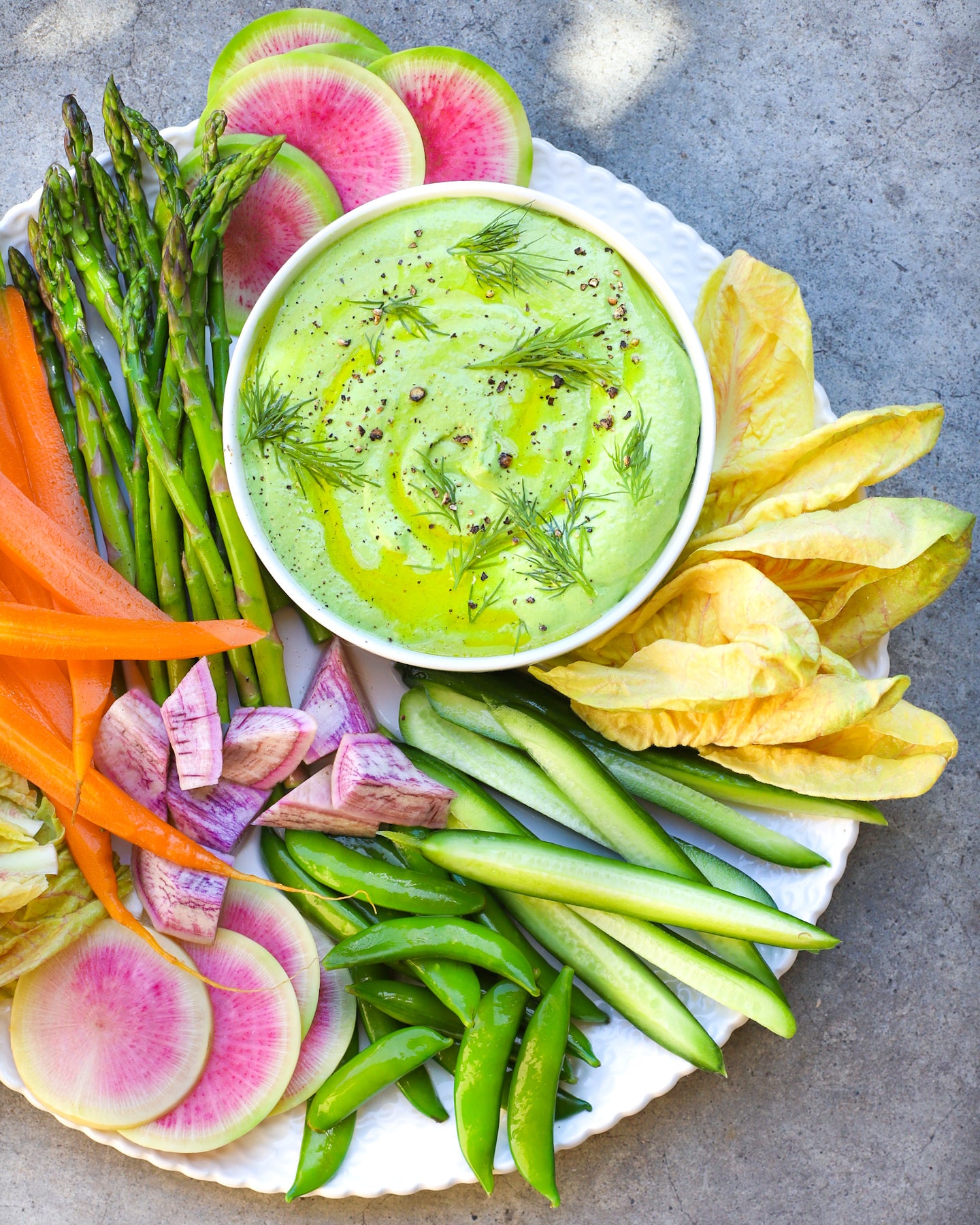 Green Goddess Goat Cheese Dip | Vermont Creamery