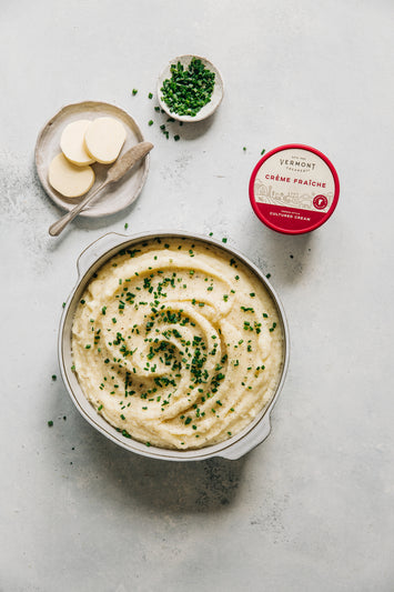 Herbed Crème Fraîche Mashed Potatoes