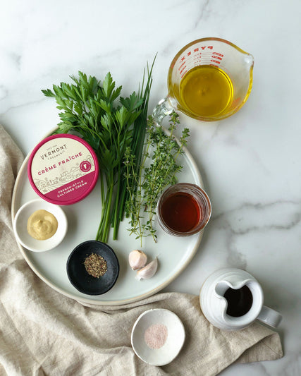 Herbed Crème Fraîche Salad Dressing