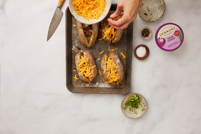 Loaded Salt Baked Potato