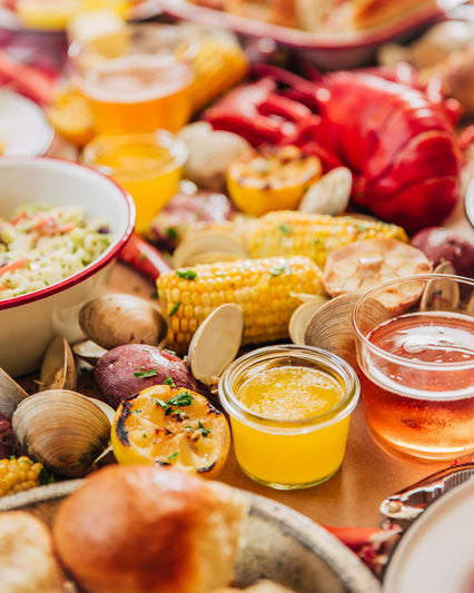 Lobster Boil with Drawn Butter