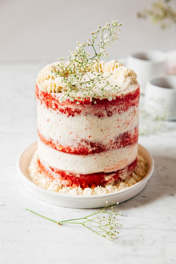 Naked Red Velvet Cake