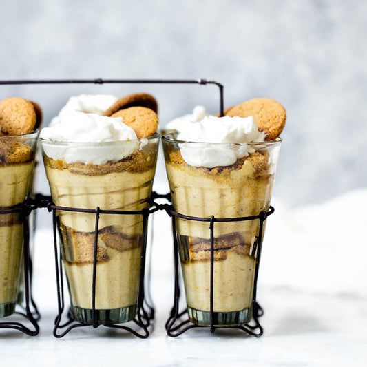 No Bake Pumpkin Mousse with Crème Fraîche