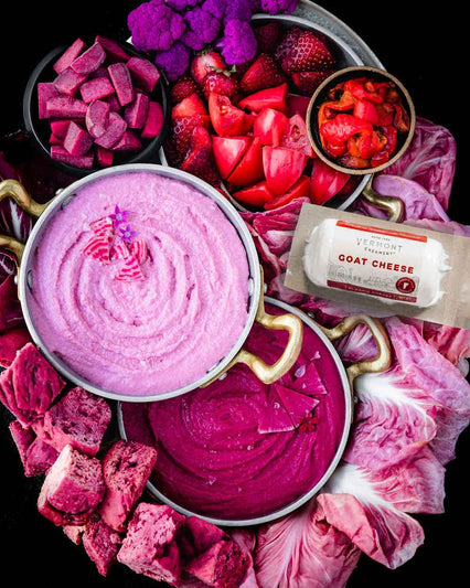 Whipped Roasted Beet & Goat Cheese Dip